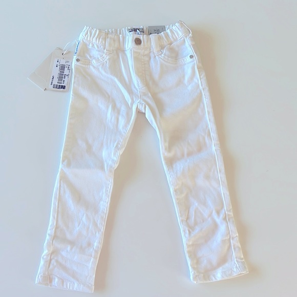 New Armani Baby Jegging Jeans Size 24M White